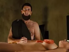 दो युवा लड़कियों को खुश करना सामान्य प्रेमी हैलोवीन के गुणवत्ता पोर्न सह